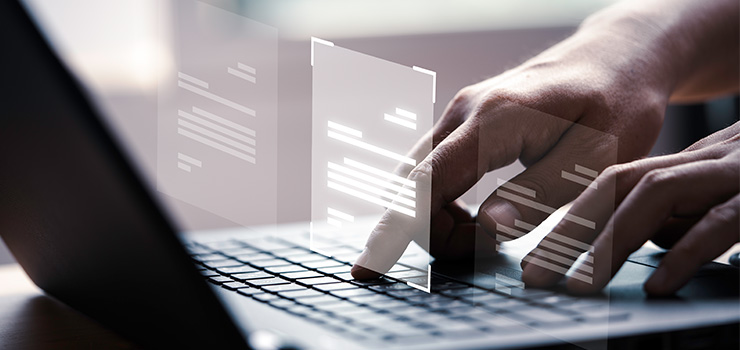Exporting a document into different file formats