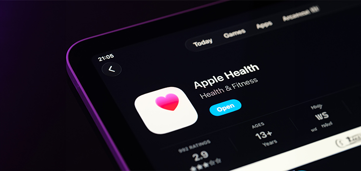 Apple Health app icon in App Store