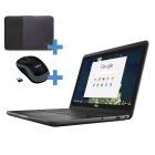 Dell Chromebook Bundle - With Sleeve and Wireless Mouse