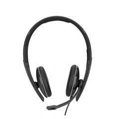 Sennheiser SC 165 Binaural Headset Head-Band Black, 3.5mm