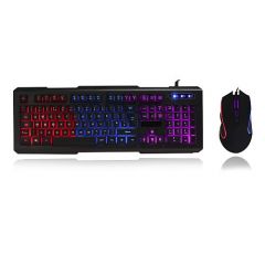 Spire Avenger Illuminated Gaming Keyboard and Mouse 