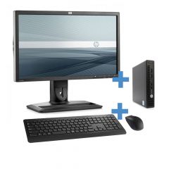 HP Minimalist Bundle - Intel Core i5 Desktop PC with Monitor, Wireless Keyboard and Mouse