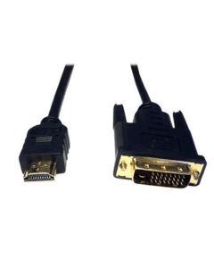 HDMI (M) to DVI-D (M) Cable - 2m