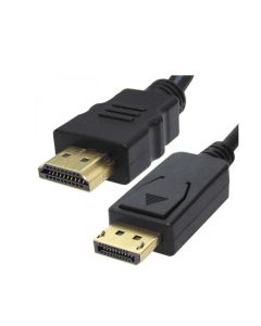 Display Port To HDMI Cable - 2m
