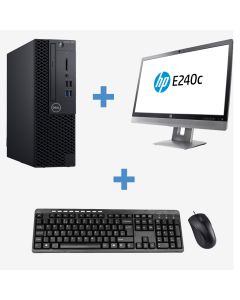 Home Desktop Bundle - i5 Desktop, 24" Monitor, Keyboard & Mouse