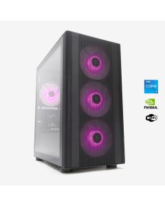 Stone Core Gaming PC - Intel Core i5-8400 - 16GB RAM - 500GB SSD - RTX 3050