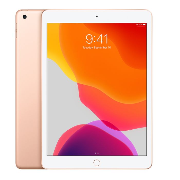 Apple iPad (7th Gen) - 32GB Storage - Gold - Wi-Fi + Cellular - Grade A