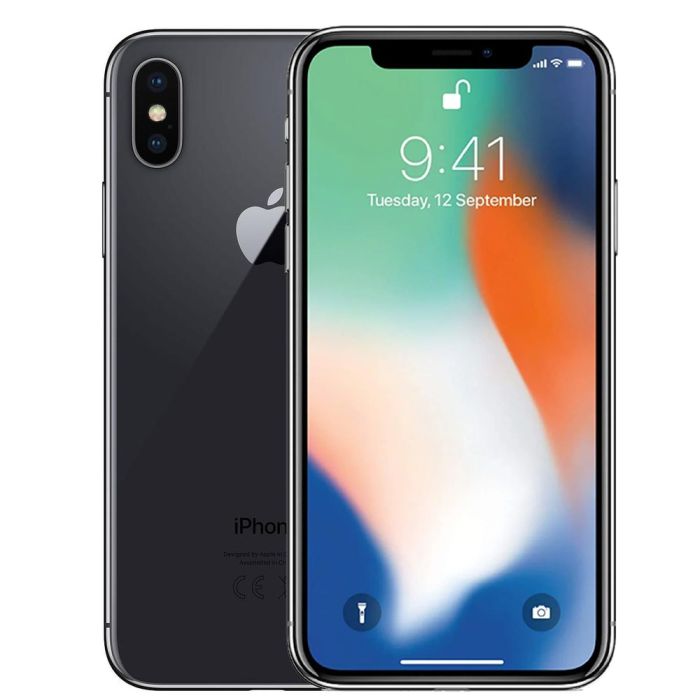 Apple iPhone X - 64GB - Space Grey | Stone Refurb