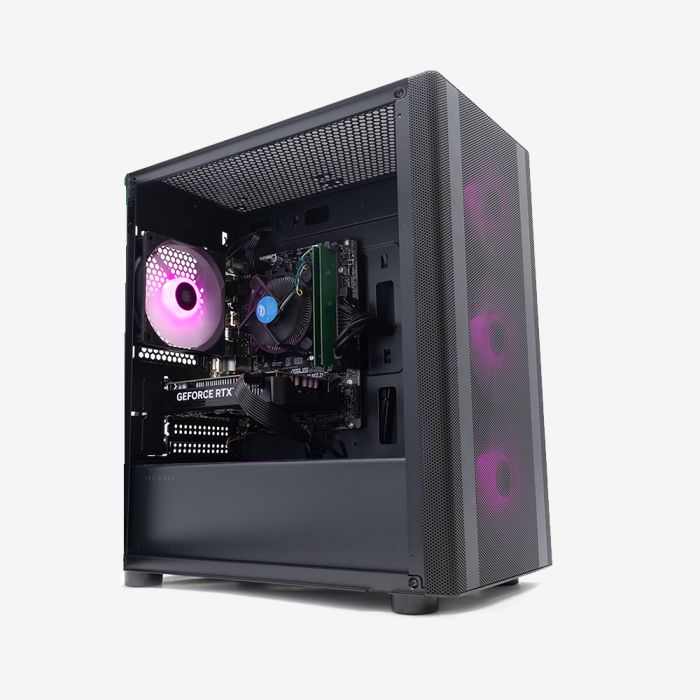 Stone Titan Gaming PC Intel Core i5 8400 16GB RAM 1TB SSD AMD Radeon RX 6600
