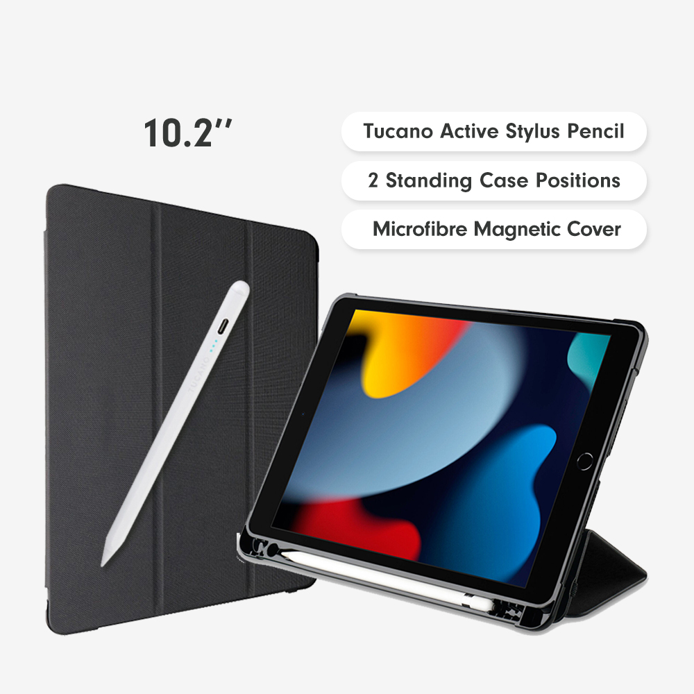 iPad 9th Gen Essentials Bundle - Case & Stylus Pencil