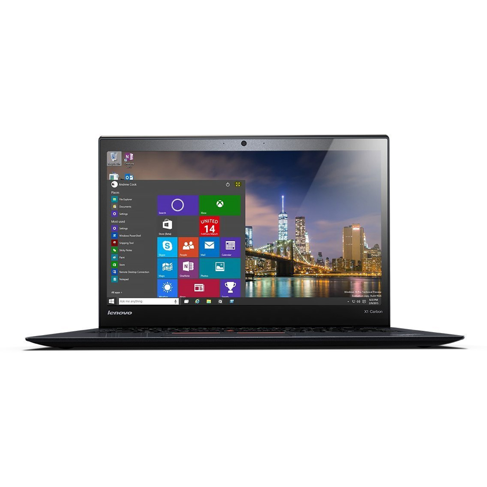 Lenovo ThinkPad X1 Carbon (4th Gen) - Intel Core i5-6200U - 8GB RAM - 500GB  HDD