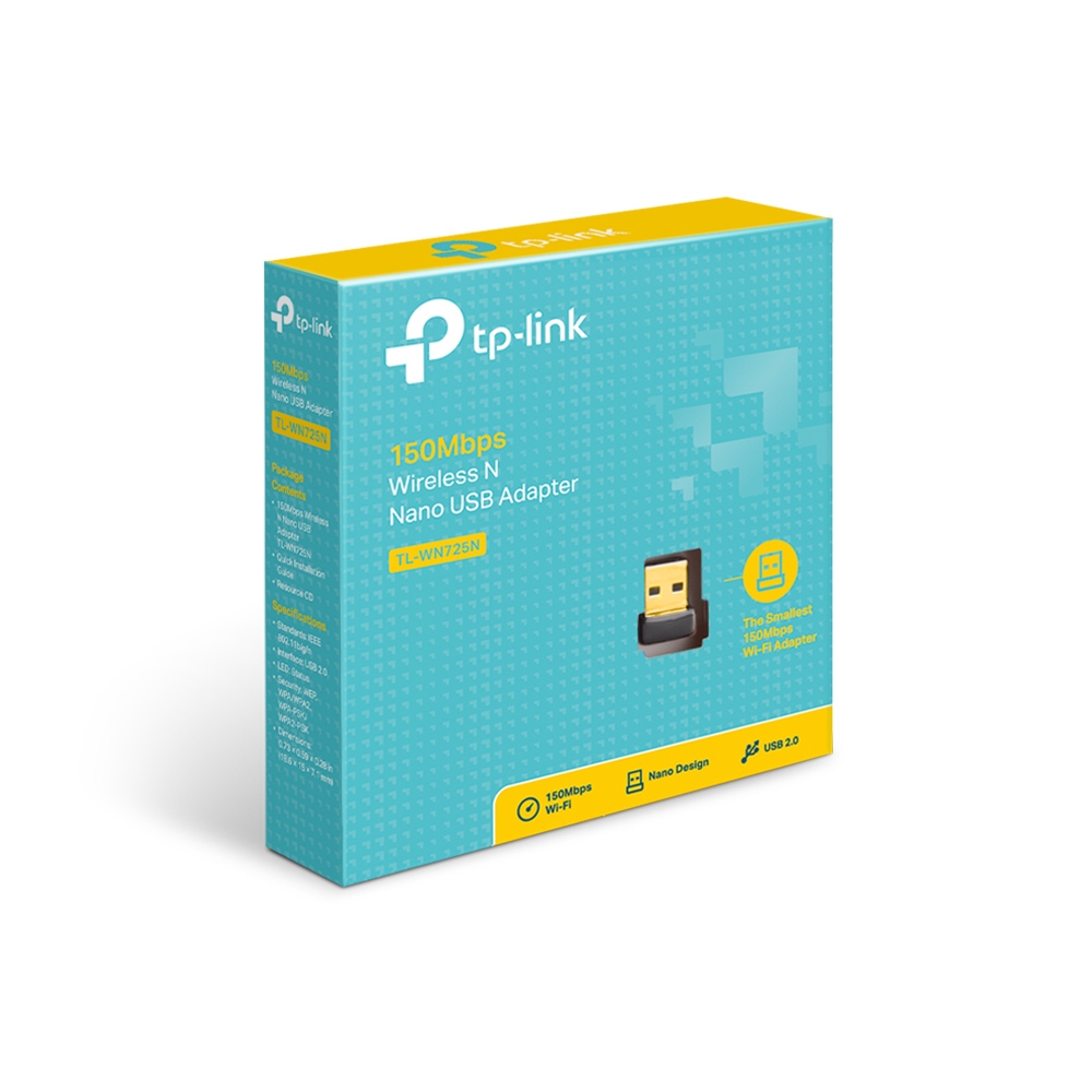 TP-LINK TL-WN725N 150 Mbps Wireless-N Nano USB Adapter